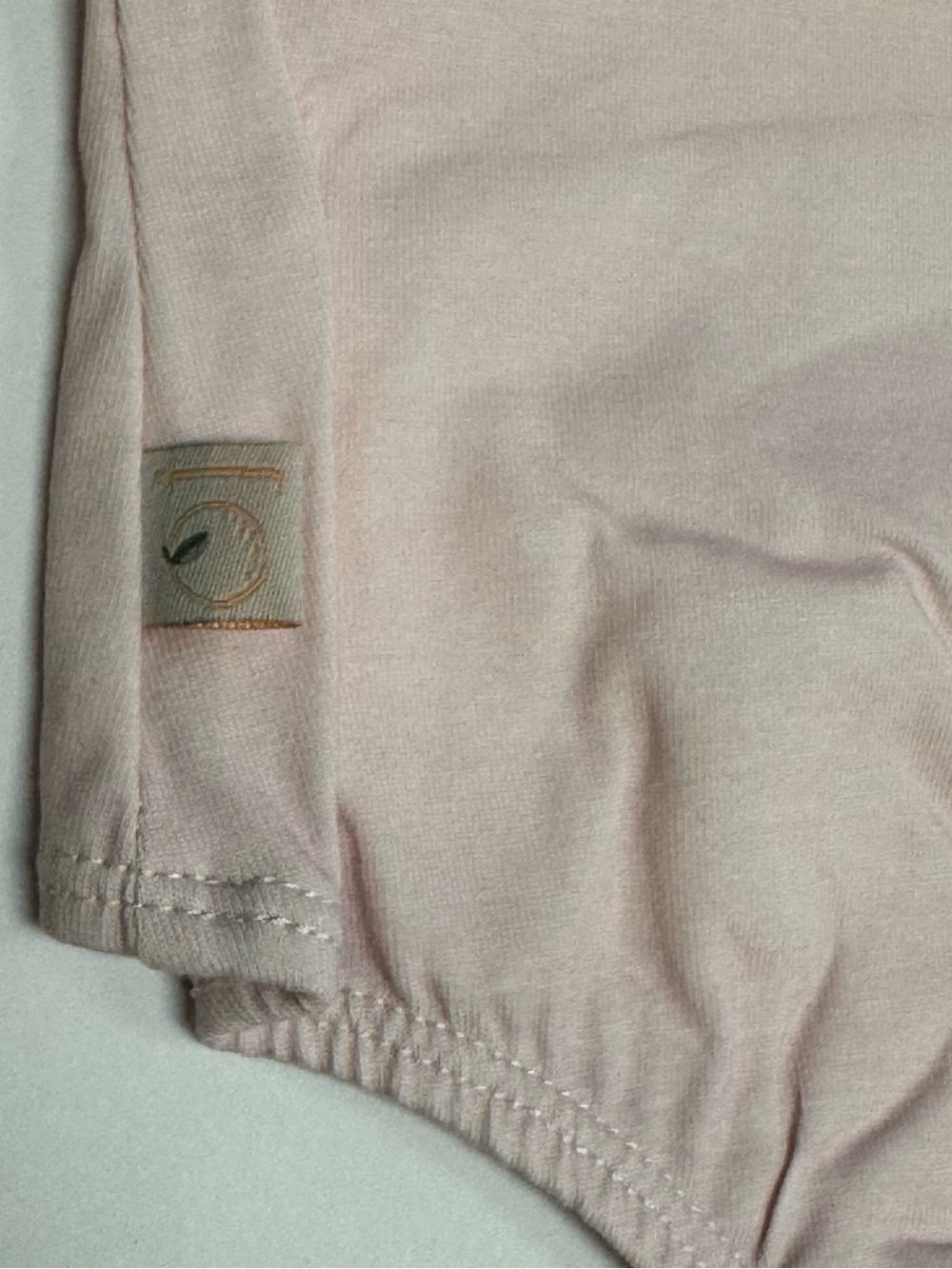 Omi Jo Mauve Morn Leotard Light Pink Dark Trim Cap Short Sleeve Girls 3T WDW NWT - Picture 4 of 9